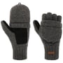 Haakon Fingerless Wollhandschuhe by Barts dunkelgrau