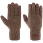 Haakon Lambswool Fingerhandschuhe by Barts braun