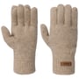 Haakon Lambswool Fingerhandschuhe by Barts beige
