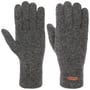 Haakon Lambswool Fingerhandschuhe by Barts anthrazit