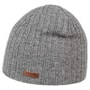 Haakon Lambswool Strickmütze by Barts grau