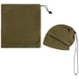 Hotty 2 in 1 Neckwarmer und Beanie oliv