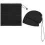 Hotty 2 in 1 Neckwarmer und Beanie schwarz