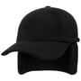 Sustainable Snow Flap Cap schwarz