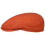 Belfast Leinen Sportmütze by Stetson orange-rot