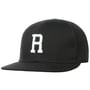 R Letter Snapback Cap schwarz
