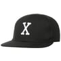 X Letter Snapback Cap schwarz