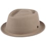 Blank Pork Pie Filzhut by Lierys beige