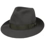 Premium Bogart Haarfilzhut by Borsalino grau