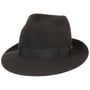 Premium Bogart Haarfilzhut by Borsalino dunkelbraun
