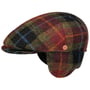 Simon Harris Tweed Flatcap by Mayser dunkelrot