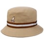 Stripe Lahinch Baumwollhut by Kangol beige
