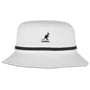 Stripe Lahinch Baumwollhut by Kangol weiß