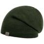 Fine Merino Long Beanie by Lierys oliv