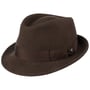 Classic Wool Trilby by Lierys braun