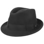 Classic Wool Trilby by Lierys schwarz
