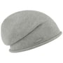 Rollrand Beanie by Seeberger hellgrau