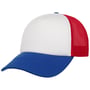 Tricolore Rapper Cap blau