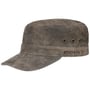 Raymore Pigskin Armycap by Stetson dunkelbraun
