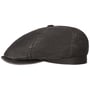 Brooklin Old Cotton Flatcap by Stetson schwarz