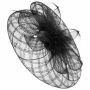 Crynol Fascinator mit Federn by McBURN schwarz