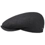 Belfast Wool Blend Flatcap by Stetson anthrazit