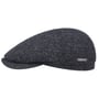 Belfast Tweed Flatcap by Stetson blau