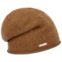 Kasjmir Beanie med Valset Kant by Seeberger brun