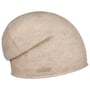 Kaschmir Beanie mit Rollrand by Seeberger beige