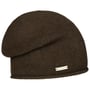 Kaschmir Beanie mit Rollrand by Seeberger dunkelbraun