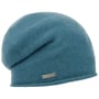 Kaschmir Beanie mit Rollrand by Seeberger blau