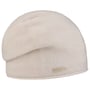 Kaschmir Beanie mit Rollrand by Seeberger hellbeige