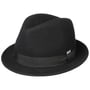 Wollfilz Trilby Kinderhut by Lipodo schwarz-schwarz