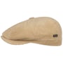 8 Panel Cordial Flatcap by Lipodo beige