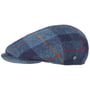 Capri Harris Tweed Flatcap by Lierys blau