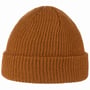 Skate Beanie Umschlagmütze hellbraun