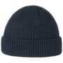 Skate Beanie Umschlagmütze blau