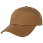 Low Profile Cotton Strapback Cap dunkelbeige