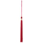 Tassel Quaste zum Dr. Hut Flexible rot
