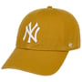 Yankees CleanUp Strapback Cap by 47 Brand gelb
