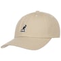 Washed Dad Hat Baseballcap by Kangol khaki