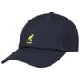 Washed Dad Hat Baseballcap by Kangol blau