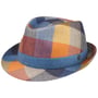Payato Checks Trilby Leinenhut by Lierys bunt