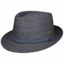 Hanf-Leinen Trilby Hut Zechbauer by Mayser blau