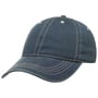 Washed Denim Baseballcap by Lipodo blau