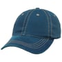 Washed Denim Baseballcap by Lipodo petrol