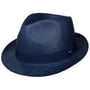 Colour City Trilby Strohhut by Lipodo blau