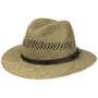 Classic Traveller Strohhut mit Lederband by Lipodo natur