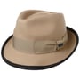 The Classic Wool Trilby Filzhut by Lipodo beige