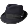 The Classic Wool Trilby Filzhut by Lipodo dunkelblau